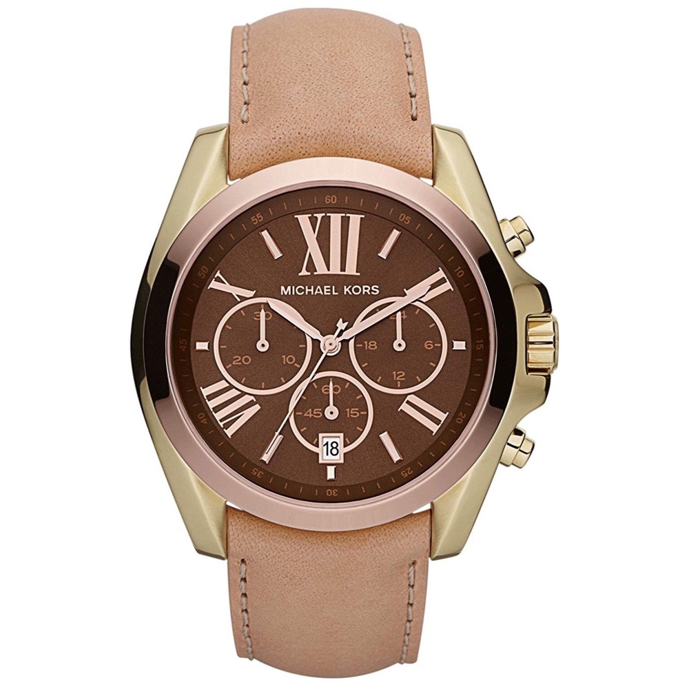 Michael Kors Leather Band Watch